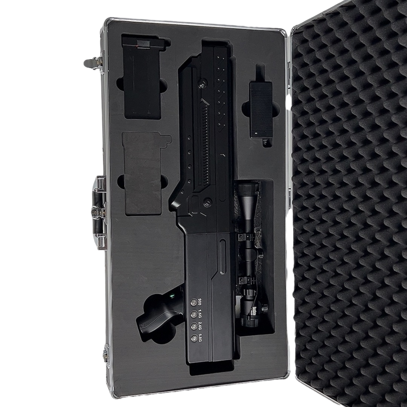  旬阳手持便携式枪型低空防御反制四通道B型