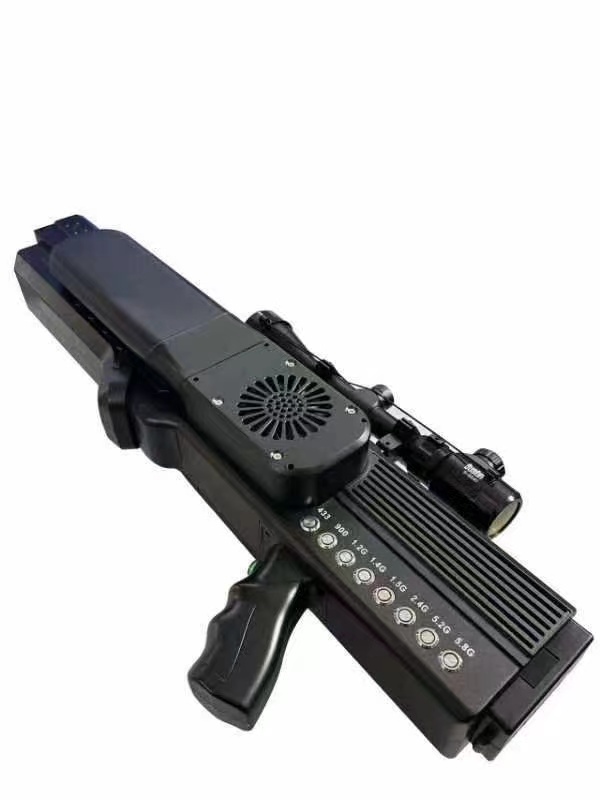  旬阳手持便携式枪型低空防御反制八通道